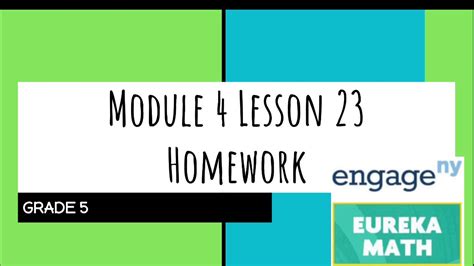 EngageNY/Eureka Math Grade 4 Module 1 Lesson 3 For more Eureka . . Eureka math module 4 answer key